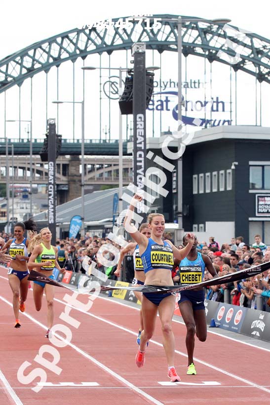 Womens mile, 2017 Great North CityGames, Gateshead/Newcaste. Photo: David T. Hewitson/Sports for All Pics